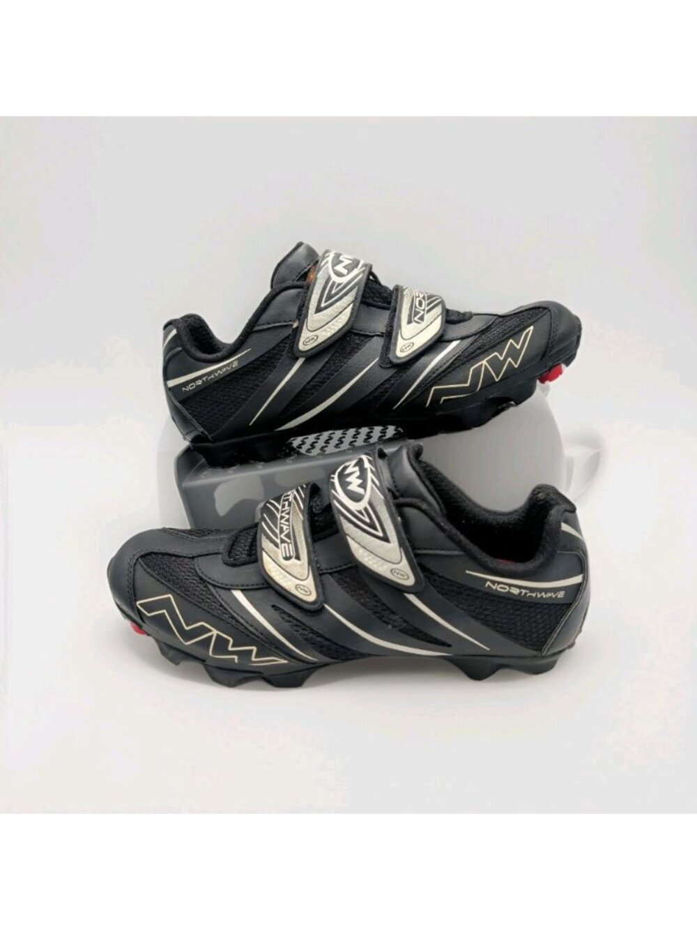 Northwave Spike Pro MTB Gravel Hybrid Cycling Shoes Men's US 7.5 Black/White
